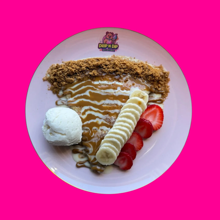 Biscoff Crepe Dream – Drip n Dip Café Fort Lauderdale