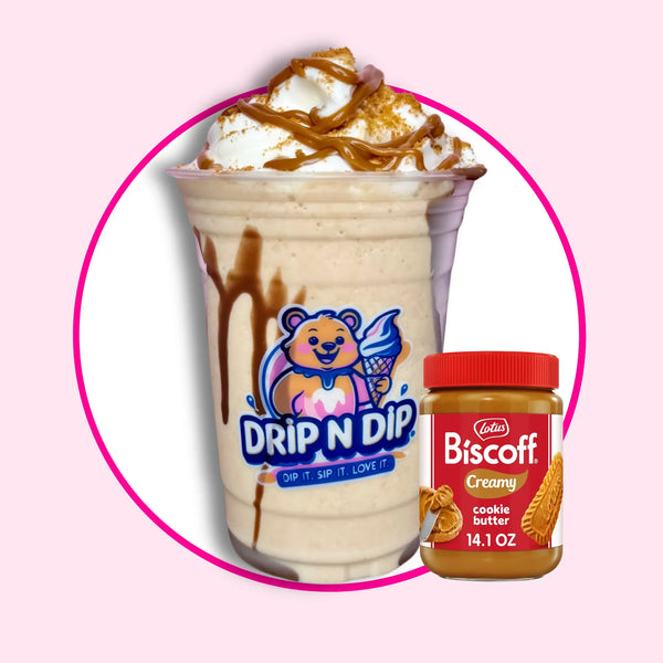 Biscoff Crush Milk Shake