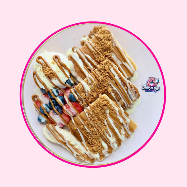 Biscoff Pancake Paradise - Drip n Dip