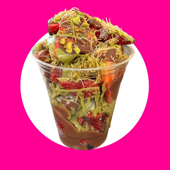 cheap Dubai Chocolate Strawberry Cup - Drip n Dip Fort Lauderdale