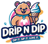 DRIP N DIP CAFE OFFCIAL LOGO