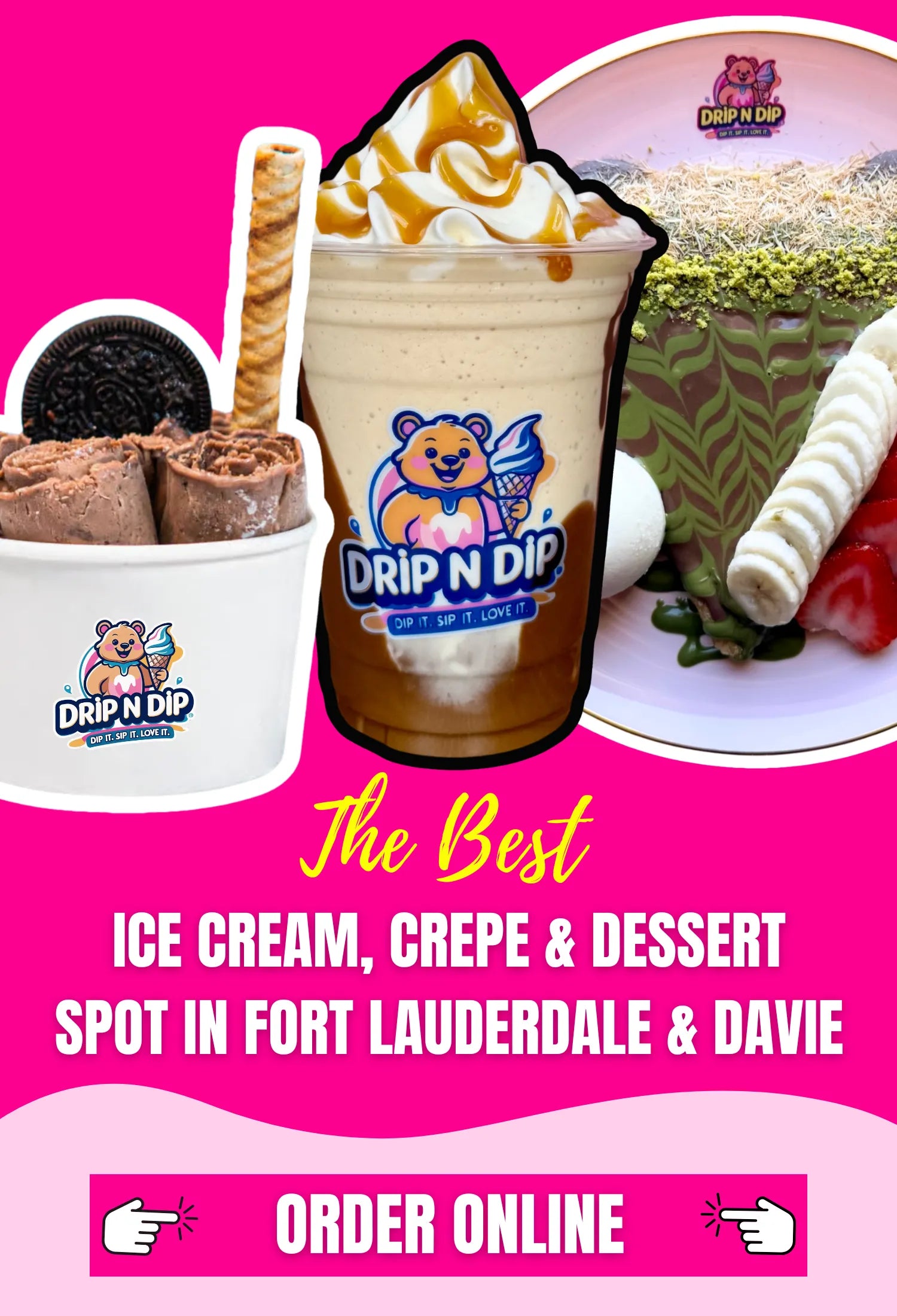 Drip n Dip - Best Dubai Chocolate Strawberry cups  in Fort Lauderdale Florida