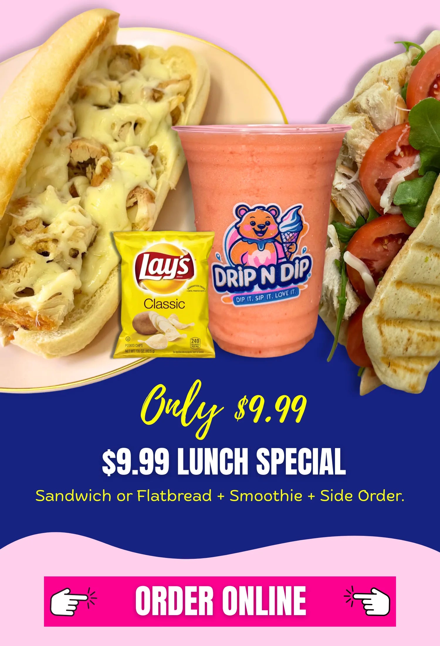Drip n Dip - Best Lunch Special  in Fort Lauderdale 
