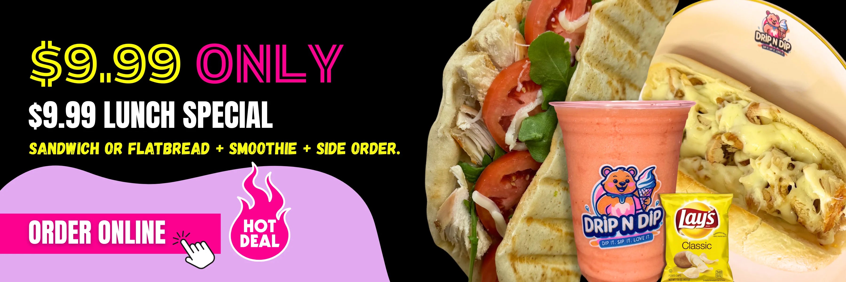 Drip n Dip - Best Lunch Special  in Fort Lauderdale Florida