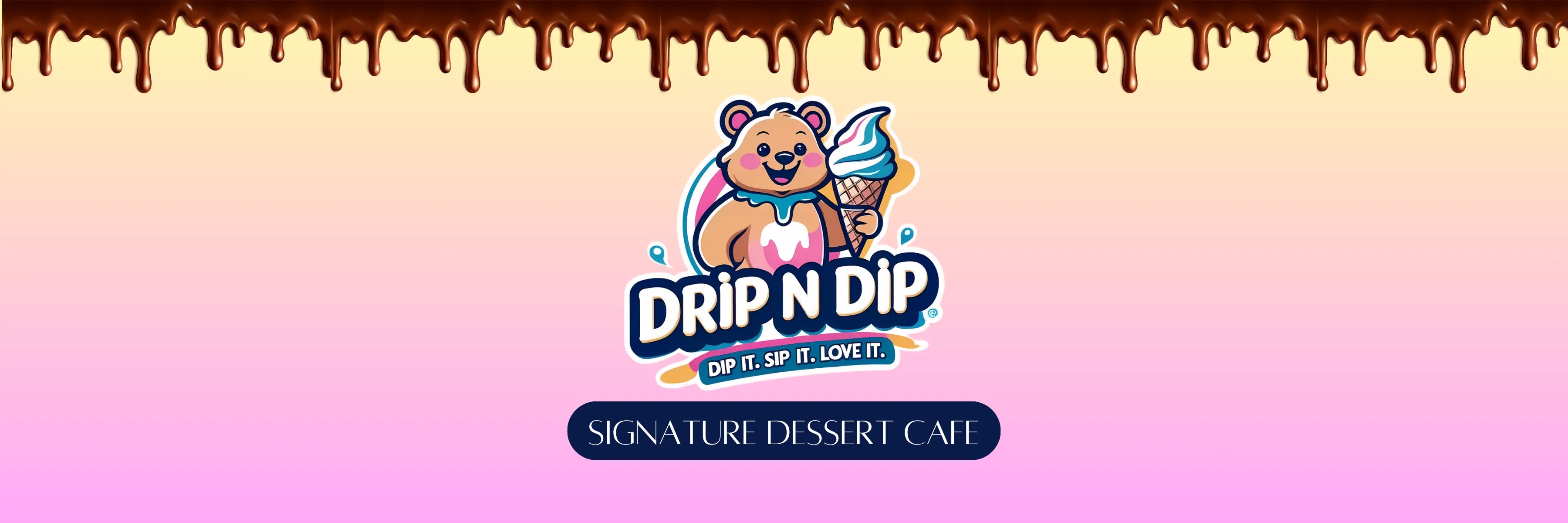 Drip n Dip Cafe Web Banner 1