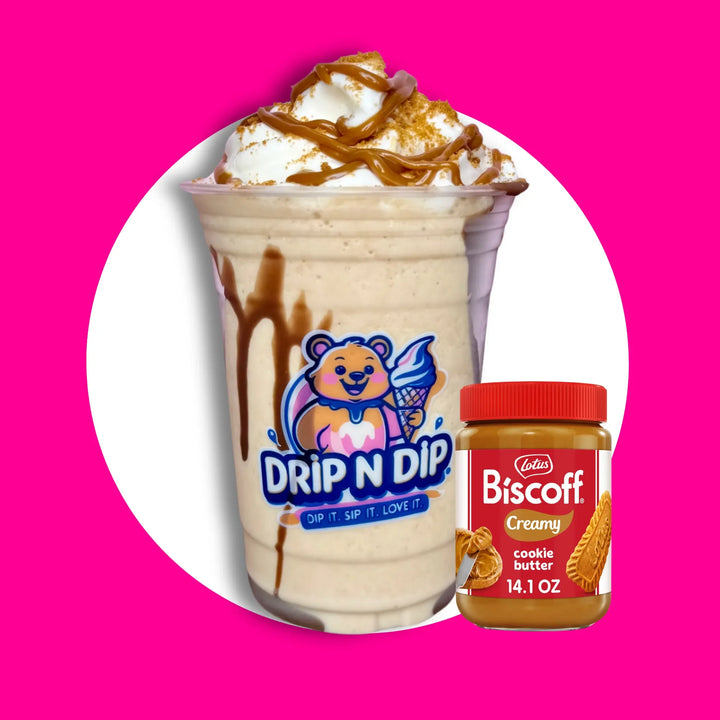 Drip n Dip - Biscoff Crush Milk Shake