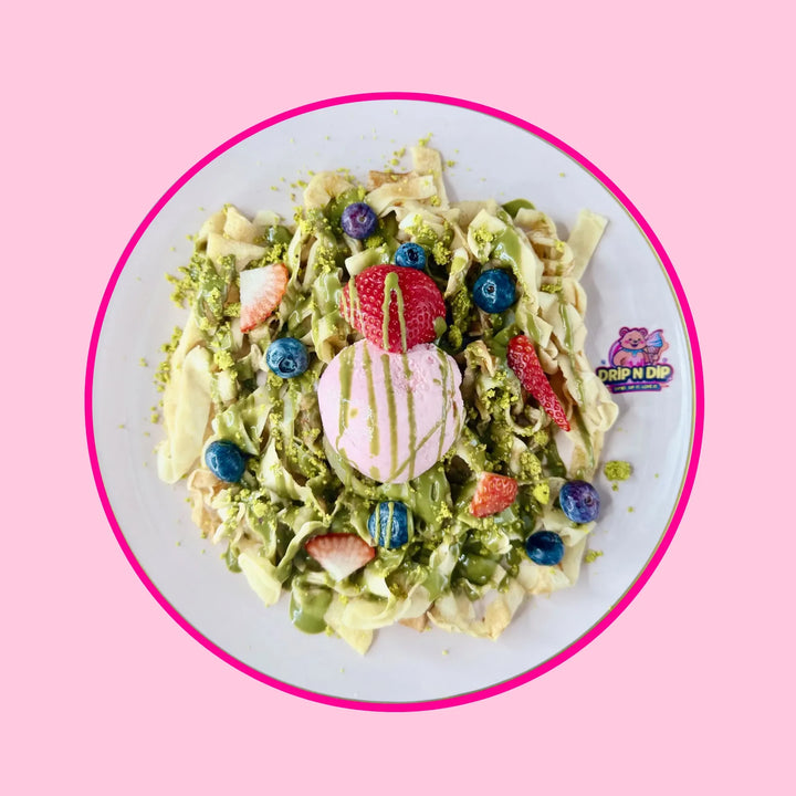 Dubai Chocolate Noodles Crepe Affair – Drip n Dip Café