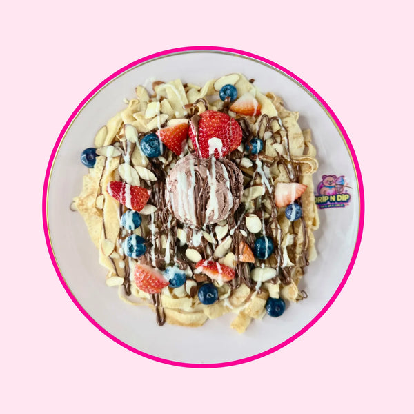 Nutella Noodles Crepe Affair - Drip n Dip