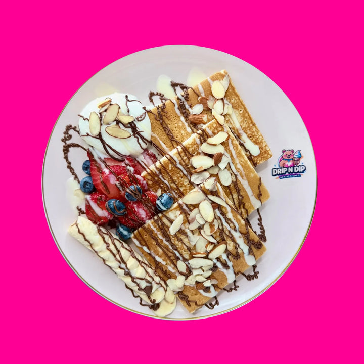 Nutella Square  Pancake  Paradise – Drip n Dip Café Fort Lauderdale