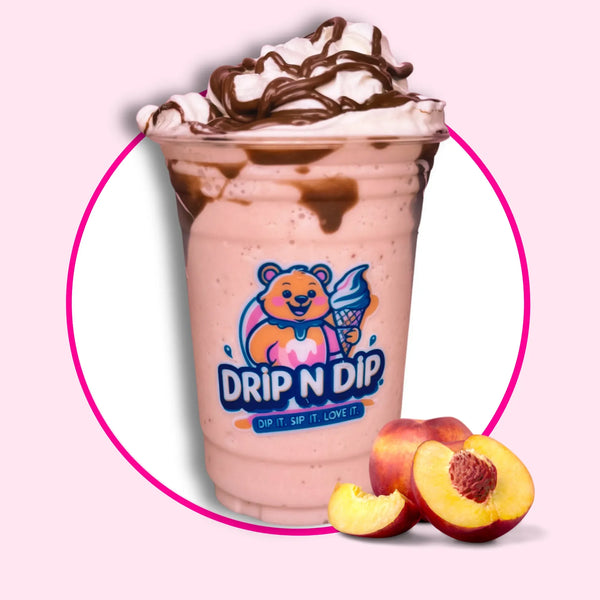 Peachy Sunset Sip Milk Shake