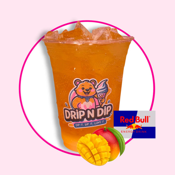 Red Bull Mango Magic Refresher - Drip n Dip 
