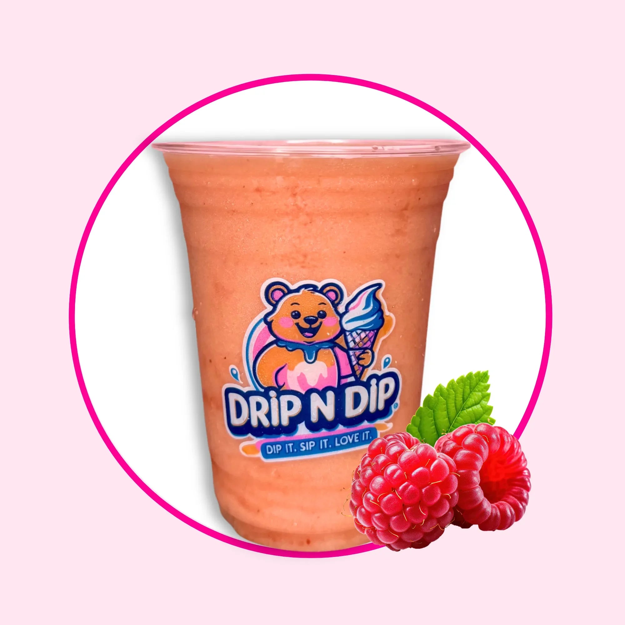 Ruby Raspberry Smoothie – Drip n Dip