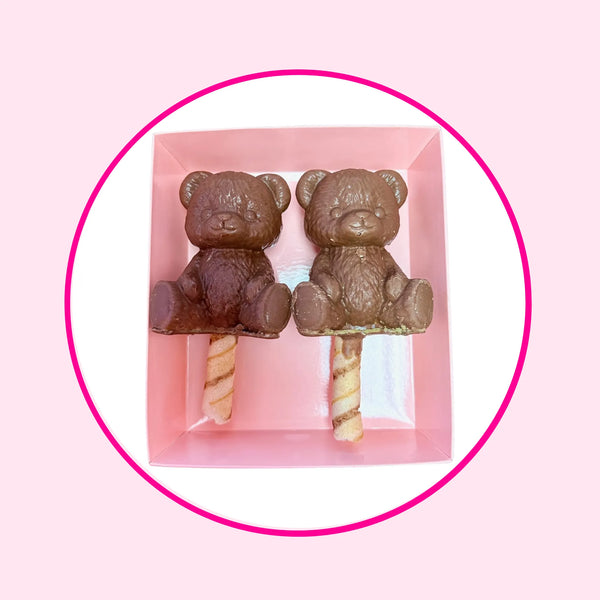 Teddy The Bear – Dubai Chocolate (2 pcs)  drip n dip 