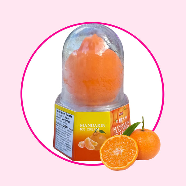 Mandarin - Viral Fruit-Shaped Ice Cream