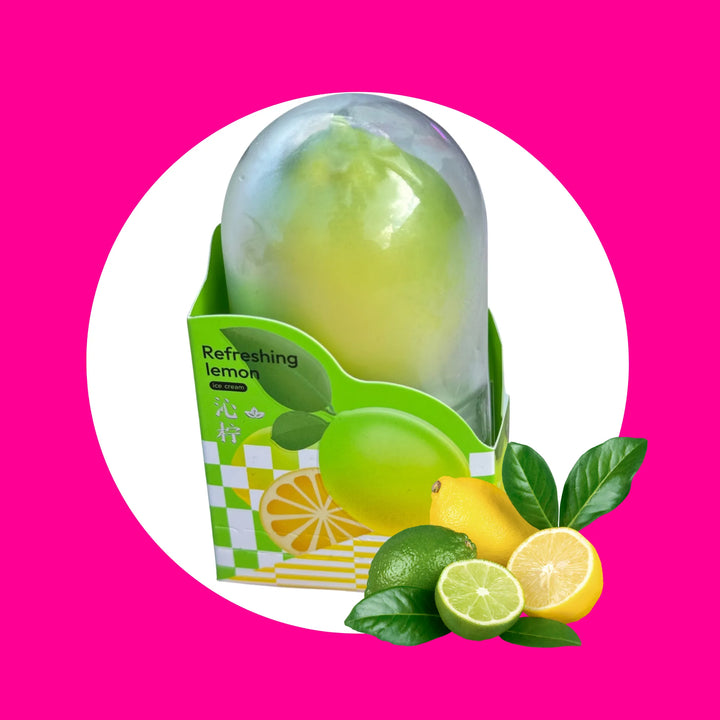 Viral Fruit-Shaped Ice Cream - Refreshing Lemon - Available at Drip n Dip