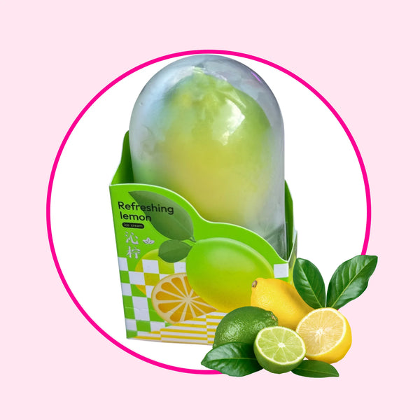 Refreshing Lemon - Viral Fruit-Shaped Ice Cream