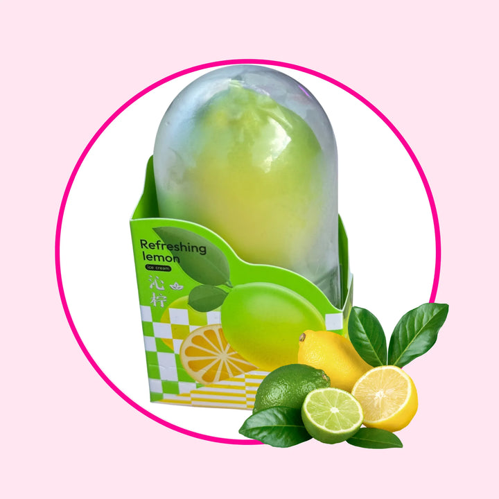 Refreshing Lemon - Viral Fruit-Shaped Ice Cream