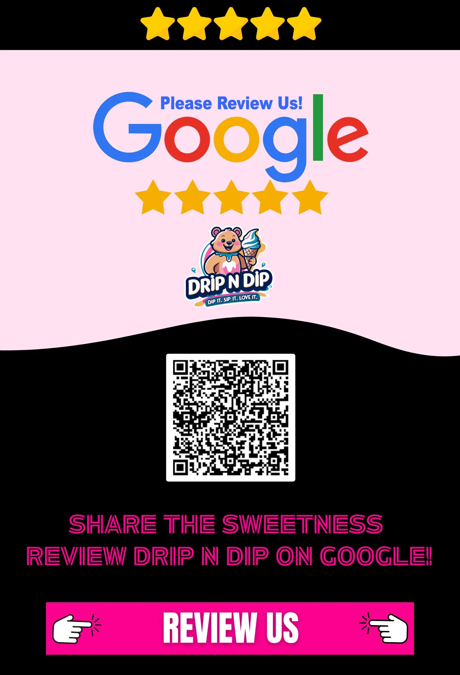 google review Drip n Dip Lauderdale Florida - Google Review